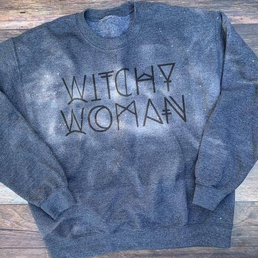 Southerly Made - Vente T-shirt sérigraphié – femme - Femme sorcière1