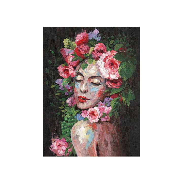 Cuadro pintado a mano «Demeter 70x100" para venta al por mayor de AGAVE S.R.L.