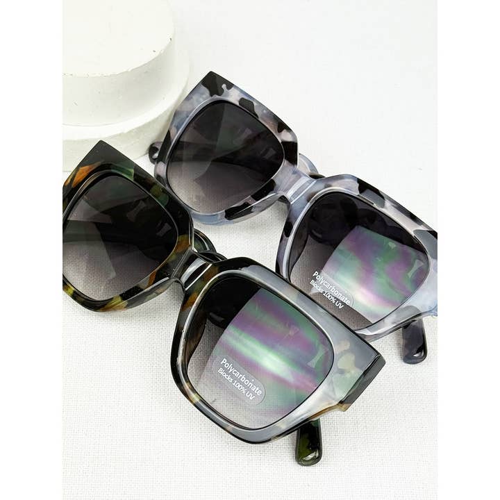Leopard Design Fashion Shades Sunglasses for wholesale by Love and Repeat