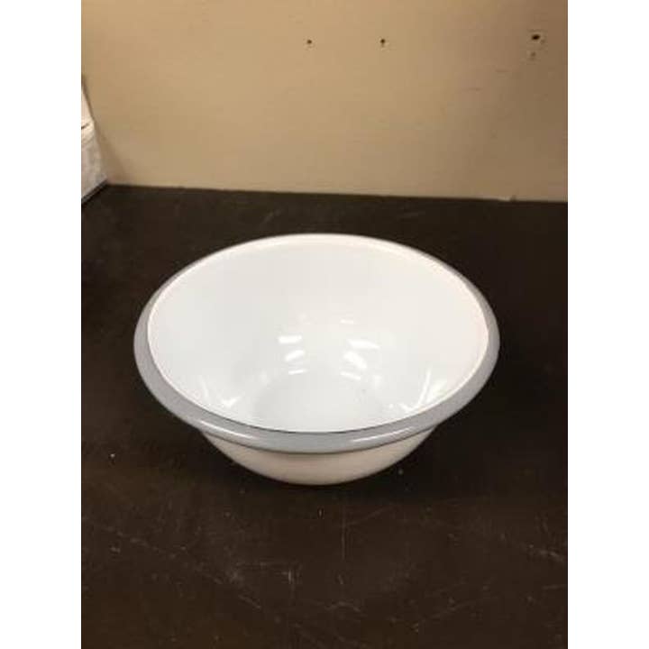 DNS Designs - Wholesale Bowl - Gray Rim Cereal Bowl