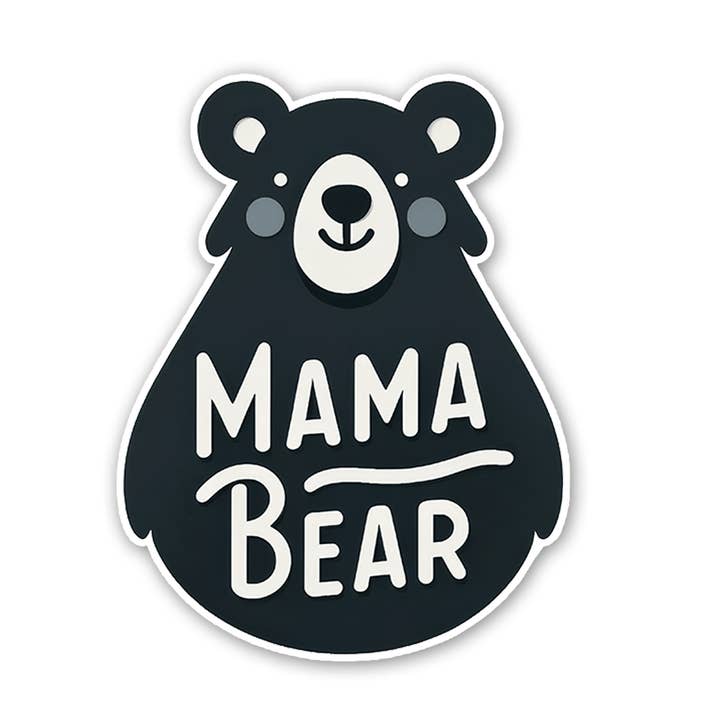 Adesivo Mama Orso per la vendita all'ingrosso da parte di Sticker Atlas