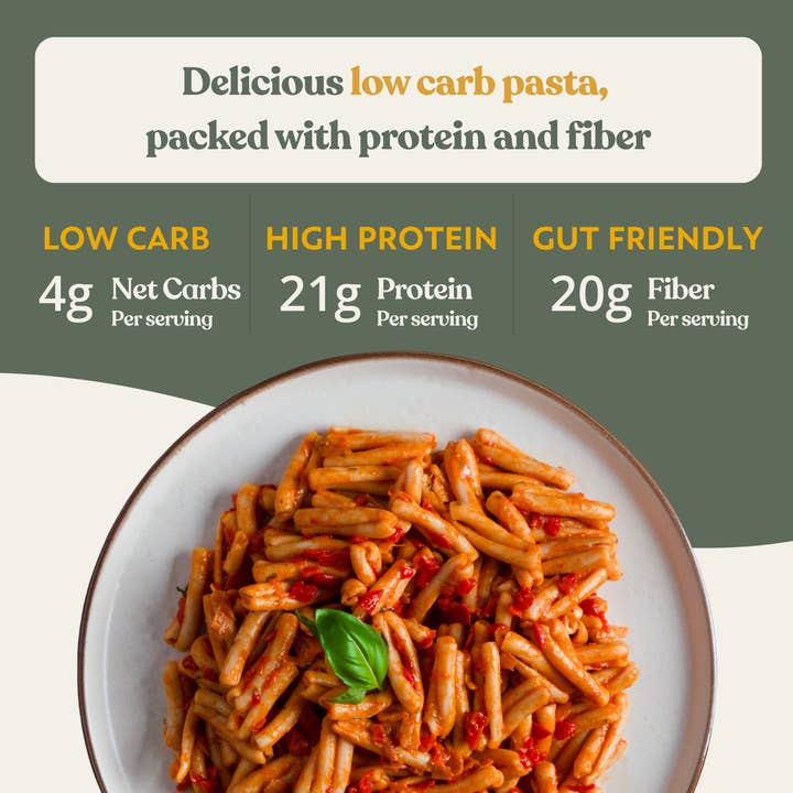 Chef's Kiss - Wholesale Pasta - Low Carb Lupin Strozzapreti Pasta2