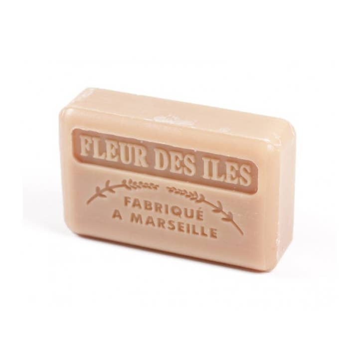Flowers islands - French soap with organic shea butter 125g for wholesale by Au Savon de Marseille