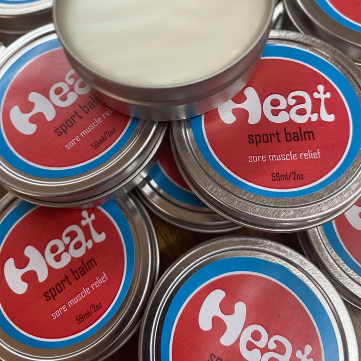 * Heat Sport Balm Tin for wholesale by Mountain Mist