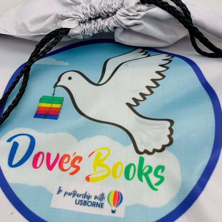 Custom / logo water resistant drawstring bag for wholesale by Tick It Off