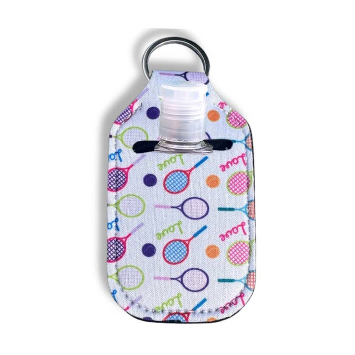 Tennis Hand Sanitizer Keychain for wholesale by Born to Rally