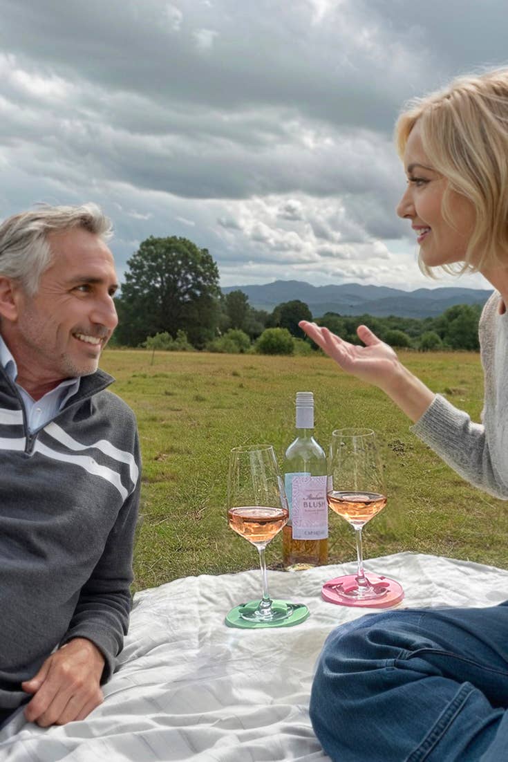 Biba Home Co - Wholesale Wine/Cocktail Glass Markers - Wine Glass Slipper (Multicolors)12