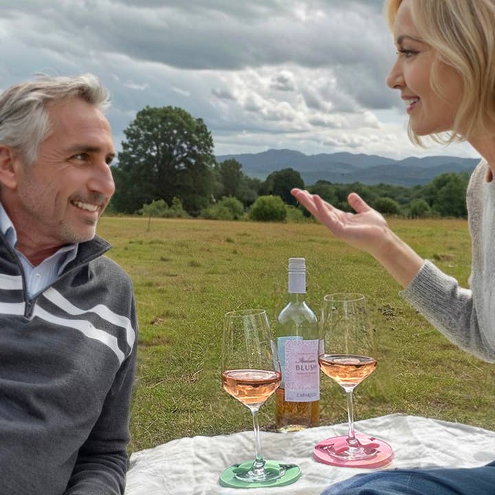 Biba Home Co - Wholesale Wine/Cocktail Glass Markers - Wine Glass Slipper (Multicolors)12