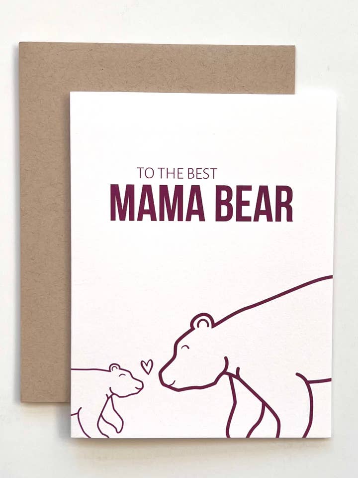 To The Best Mama Bear for wholesale by Cards Worth Sharing