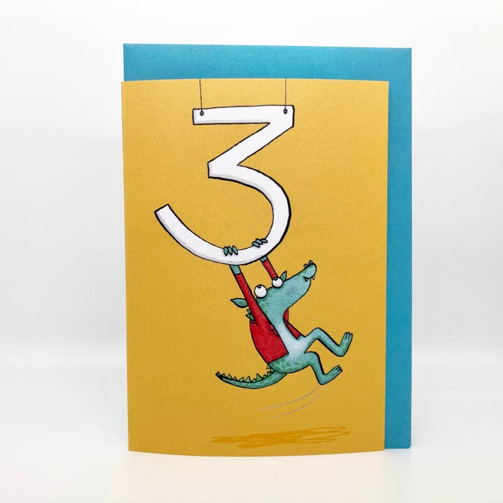 Ziemlich nette Monster - Alles Gute zum 3. Geburtstag für den Großhandel von Holly Swain