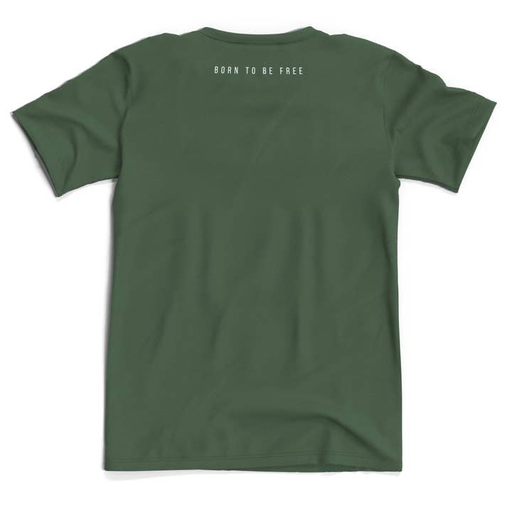 Indicom Brands - Wholesale Screen Printed T-Shirt - Unisex - Adventure Verde1