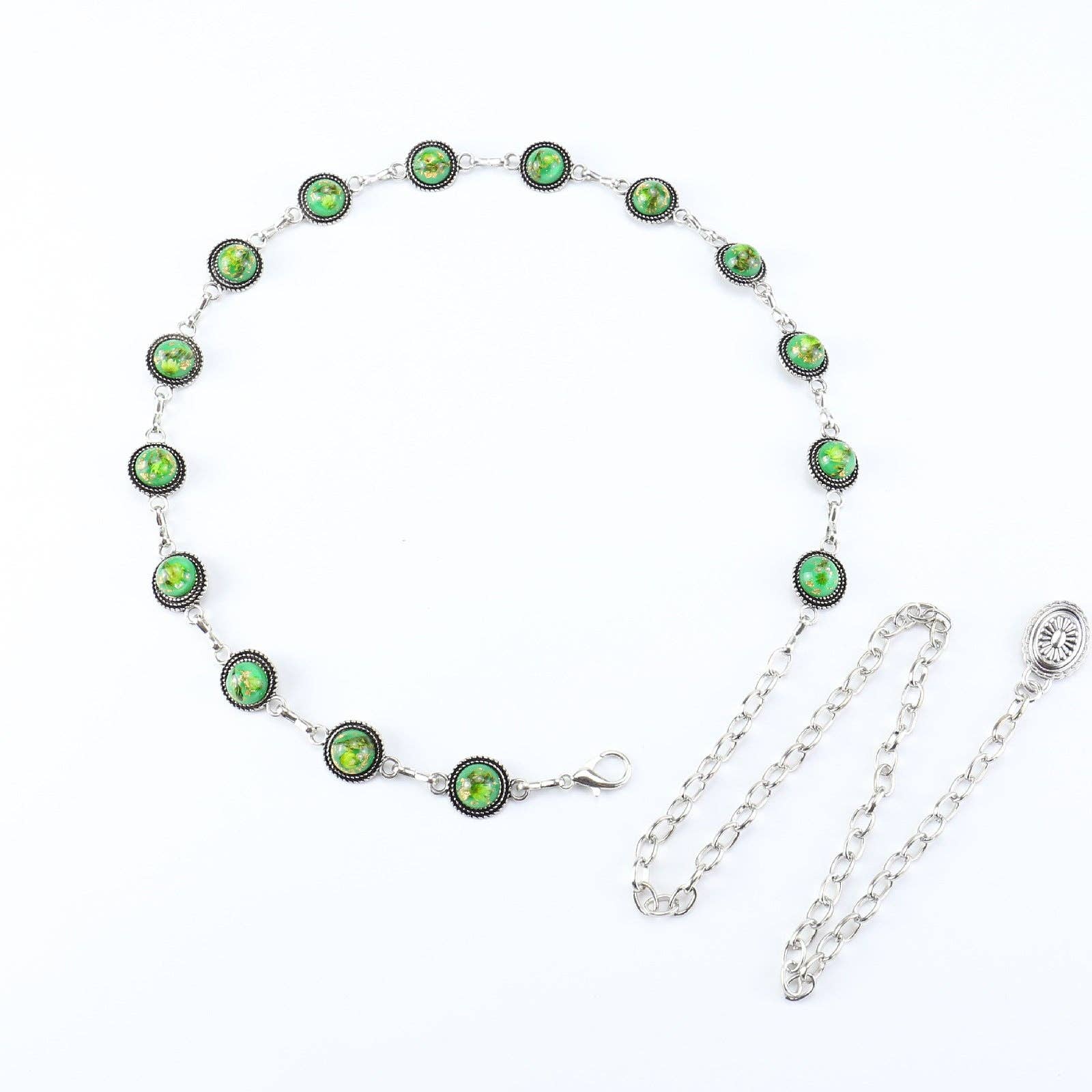 SALINA TRADING INC – Großhandel Gürtel – Damen – Metallkettengürtel mit Schmetterlings- und Herzdesign51