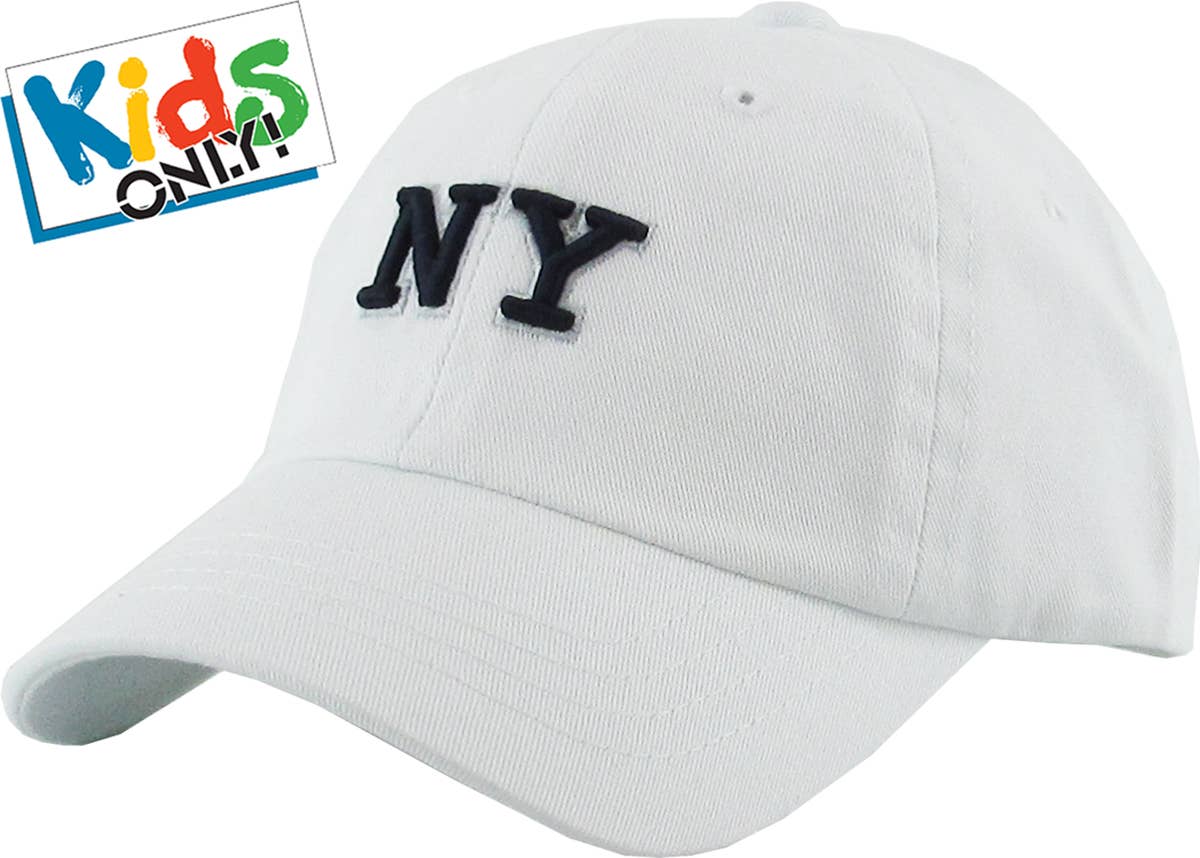 KBETHOS - Wholesale Baseball Cap - Kids - Kids NY Low Profile Cotton Baseball Cap14