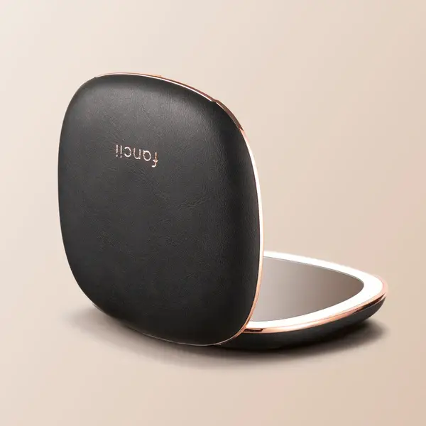 Fancii - Vente Miroirs de poche - Miroir Compact Mila 2 avec Lumières LED2