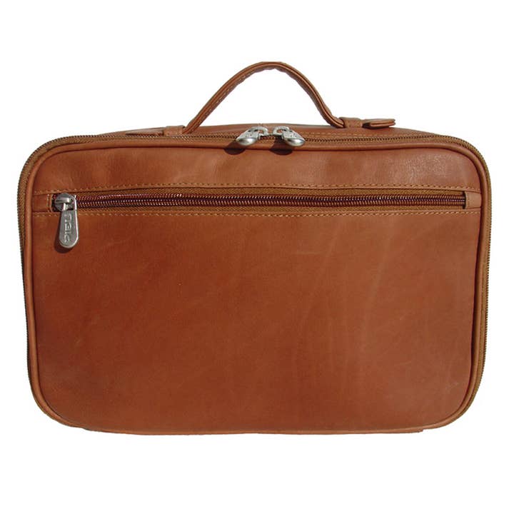 Piel Leather - Wholesale Makeup/Cosmetic Bag - HANGING COSMETIC UTILITY KIT