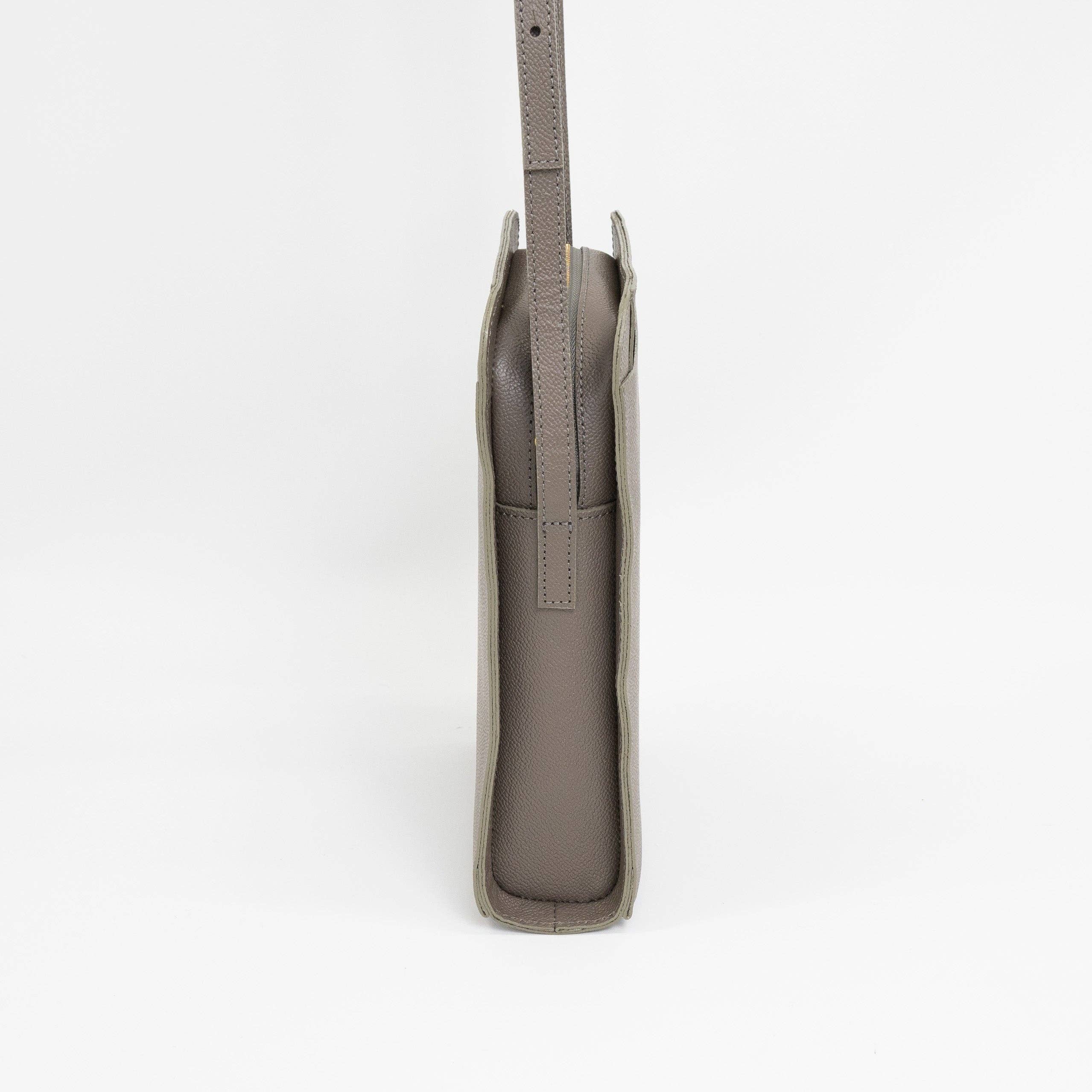 Unofuku - Wholesale Shoulder Bag - Women's - re:credo Noemi Shoulder Bag (Grey)4