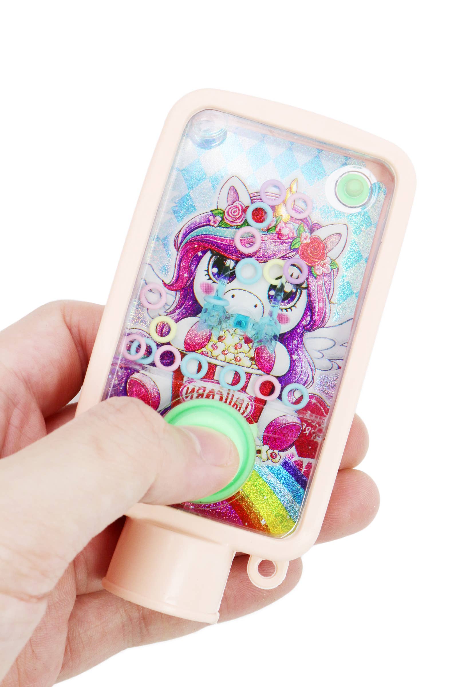 Cap Zone - Wholesale Bubble wand – Child - Unicorn Ring Toss Water Game Bubble Wand - 12 pcs5