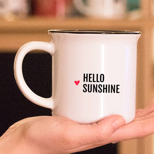 Hello Sunshine Keramiktasse für den Großhandel von Bibiche fait son Cirque
