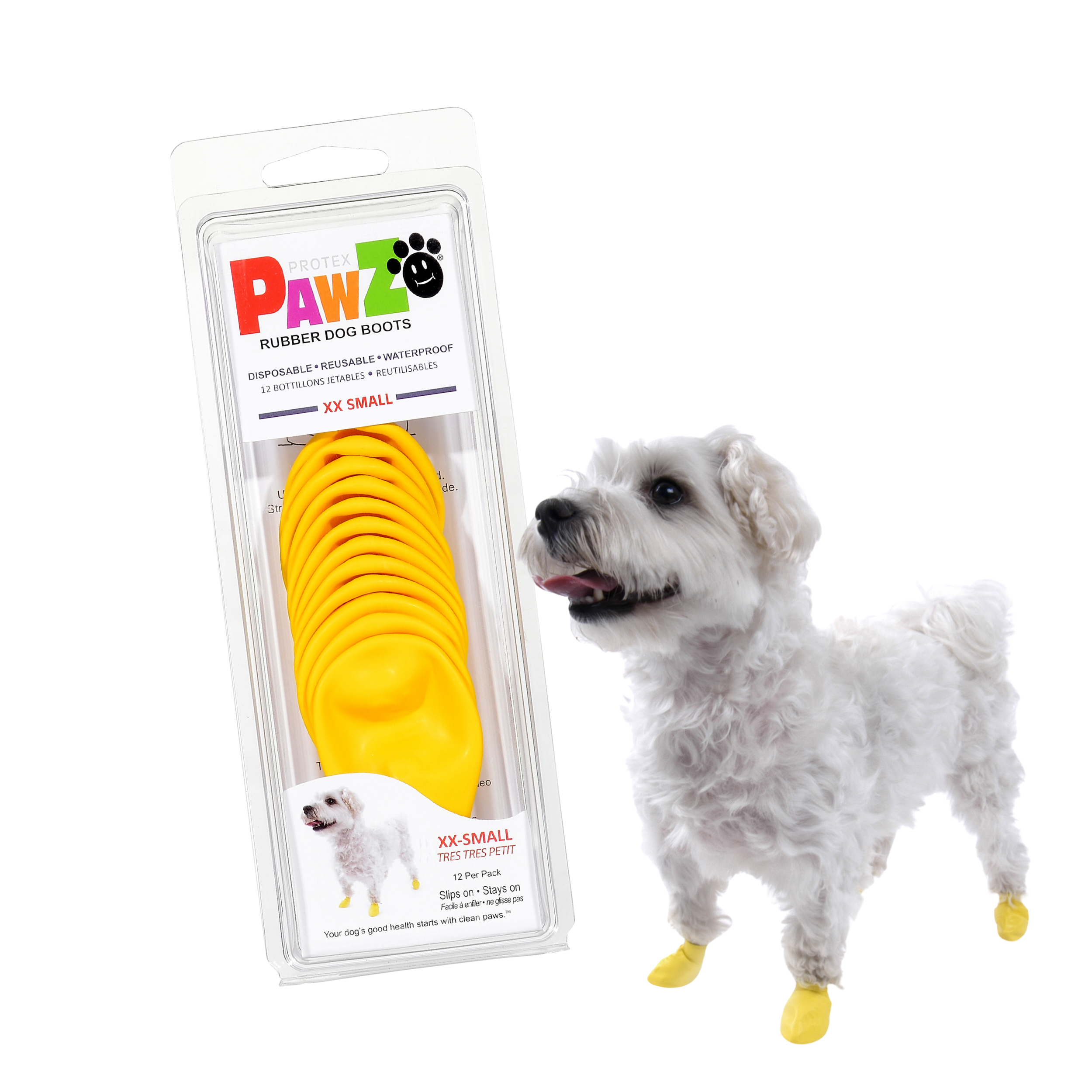Downtown Pet Supply – wholesale Pet paw protection – PawZ Rubber Dog Boots, 12 Boots19