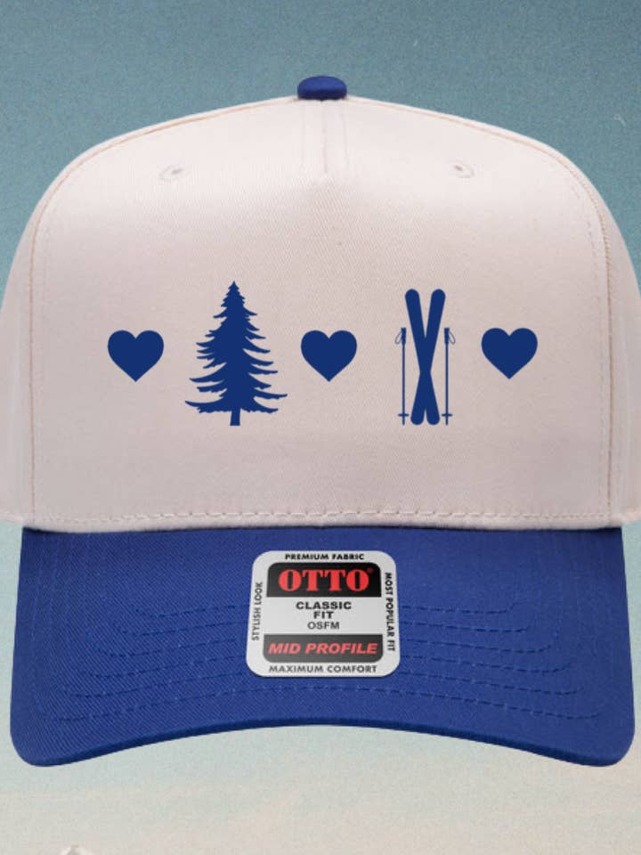 Chapeau brodé Ski Love pour la vente par Wilder Made