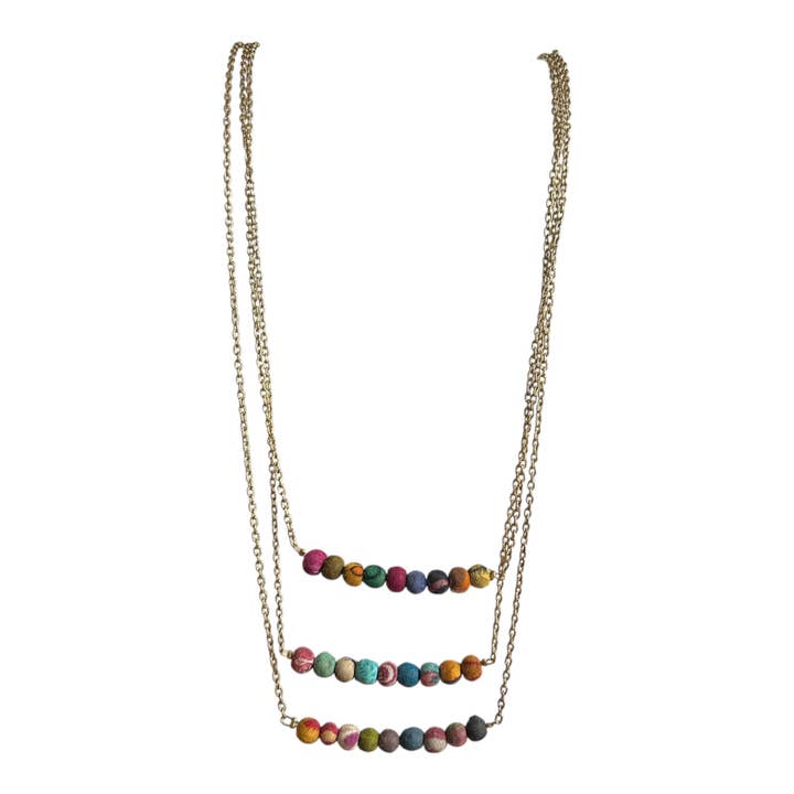 Cascade of Color Necklace for wholesale by Hopes Unlimited