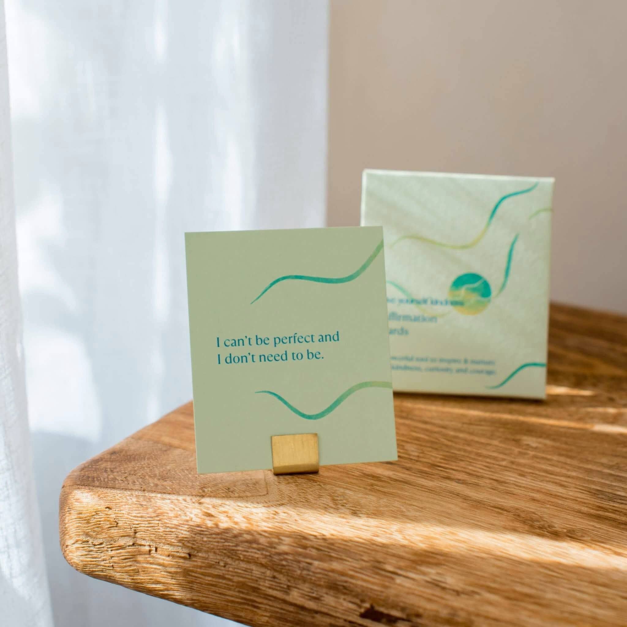 Give Yourself Kindness - Wholesale Stationery/Notecard Set - Self-Compassion Affirmation Cards - Mental Health Gift4