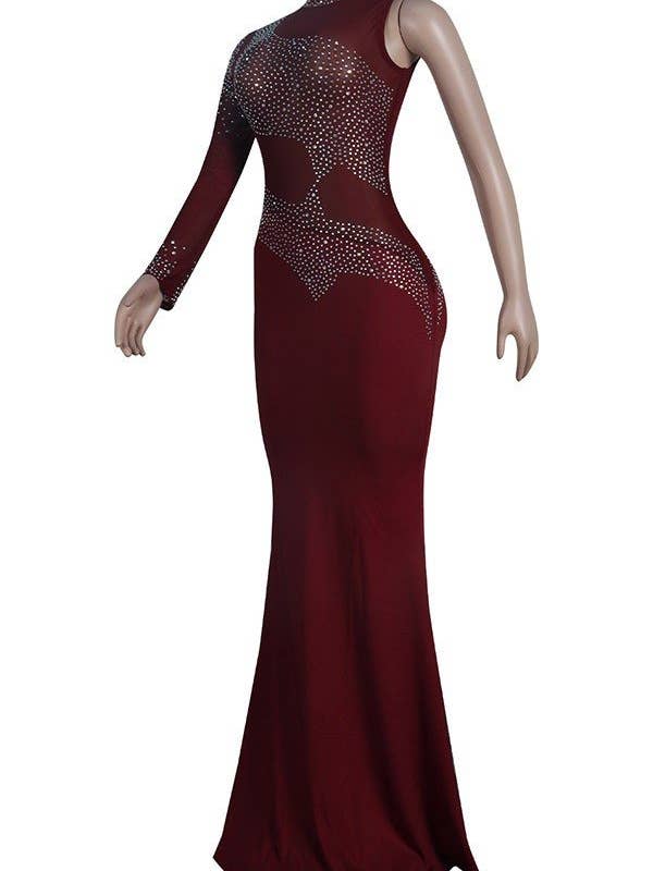 Aria Romance - Wholesale Dress - Women's - Sequin Mesh Bodycon Dress5