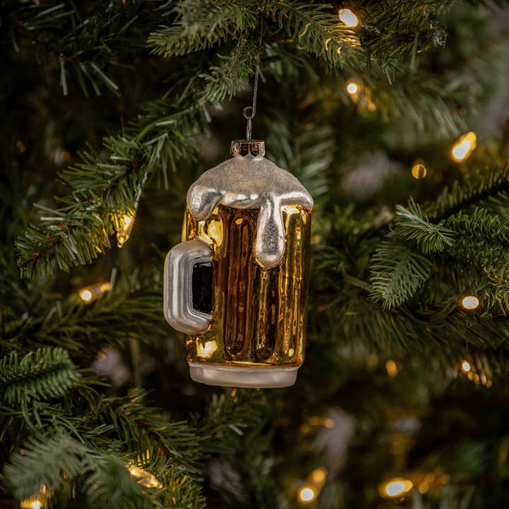 Ragon House - Wholesale Ornament - FROSTY BEER MUG ORNAMENT