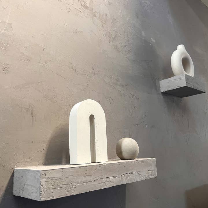 Minimal Loot Design - Wholesale Sculpture - Concrete Sculptural Arch, Standing Arch Decor, Nordic, Decorative Arch, Photo Props, Geometric Ornament, Cement Decor, Modern Decor, Still1