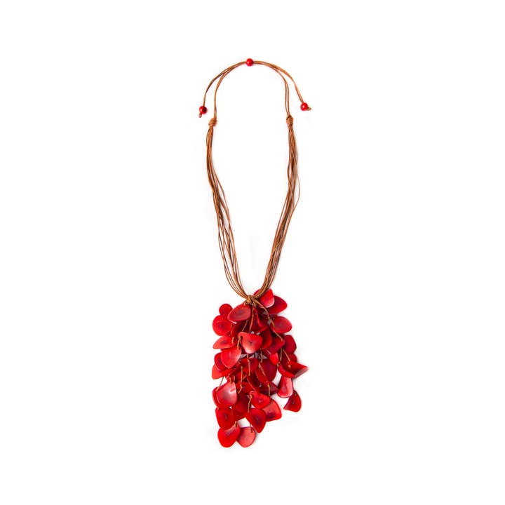 Organic Tagua Jewelry - Wholesale Bib Necklace - Carter Necklace