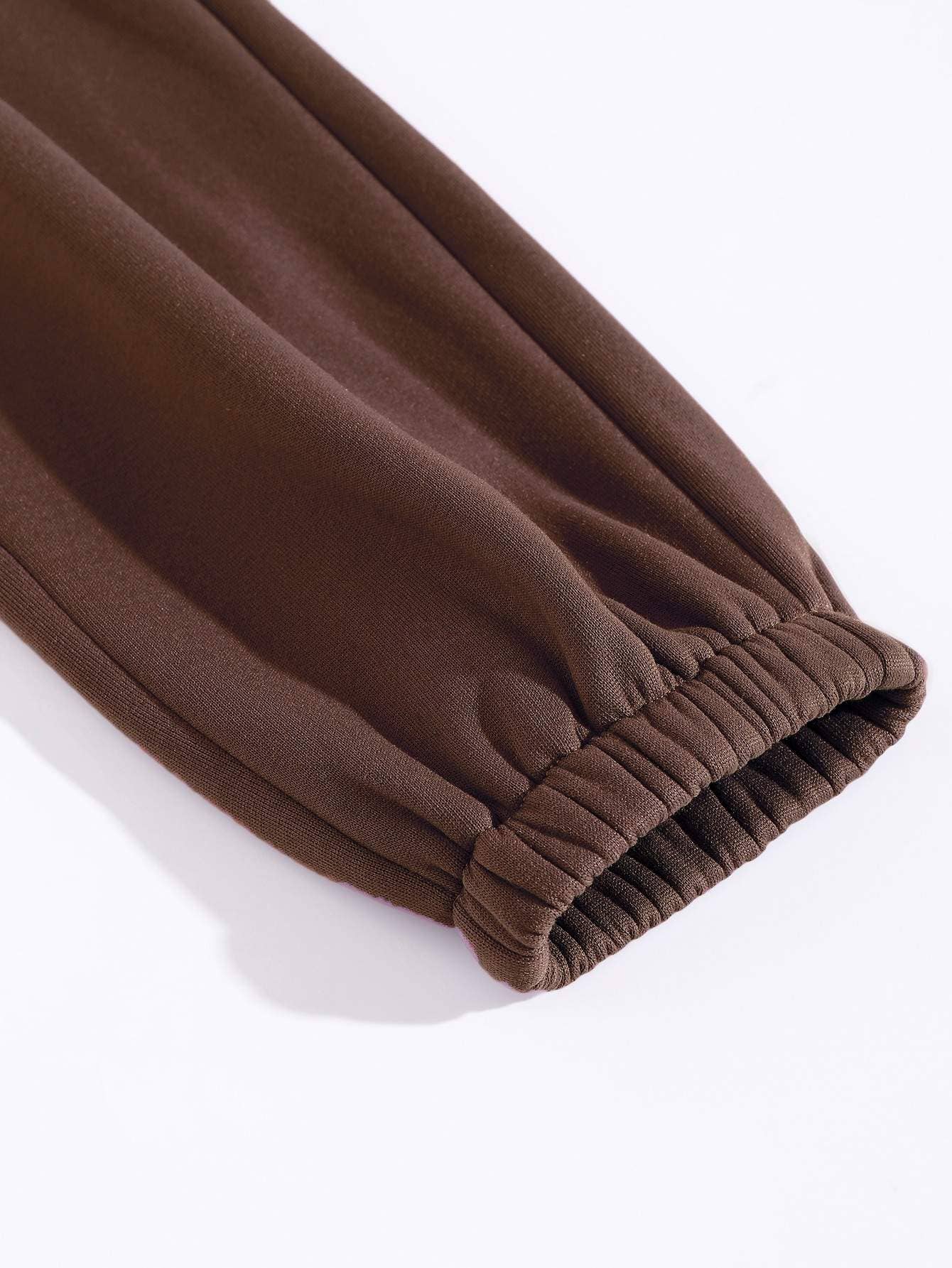 Fashion Combination – Conjuntos Casual - Mulher por atacado – Conjunto casual de moletom com forro térmico e calça4