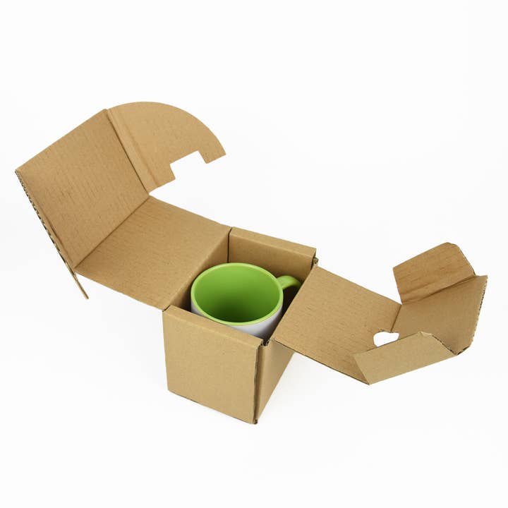 ARTONUSA - Wholesale Coffee Mug - 11 Oz Two-tone Sublimation Blank Mugs With Mail Order box
