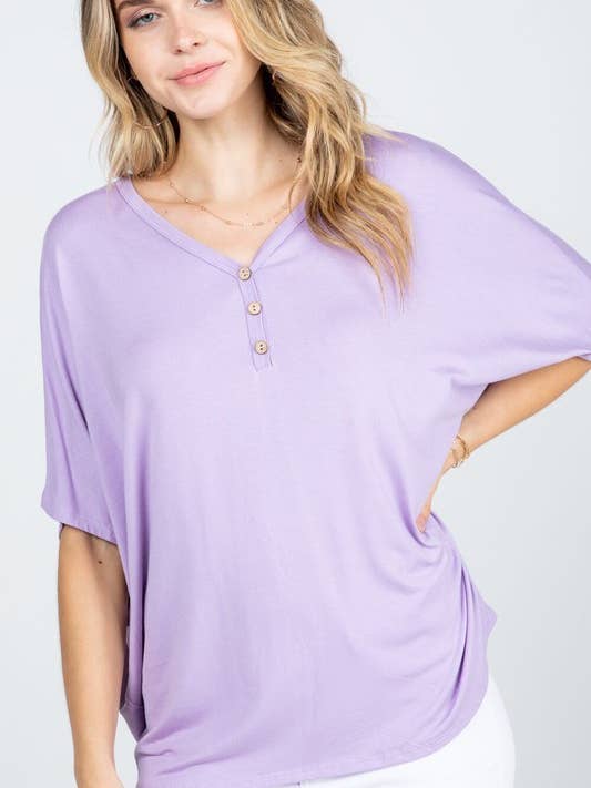 Tunique boutonnée #777 pour la vente par Rose Mellow Fashion