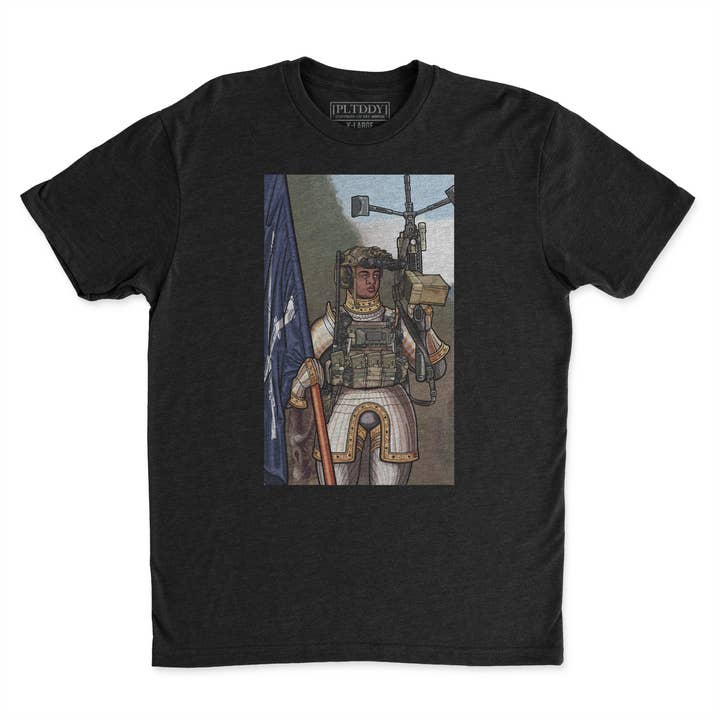 Saint Maurice T-Shirt für den Großhandel von Platoon Daddy LLC