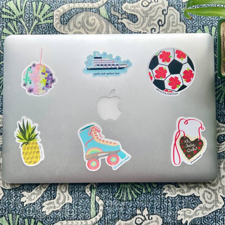 Bramble Schell Studio – wholesale Sticker – Roller Skate Sticker4