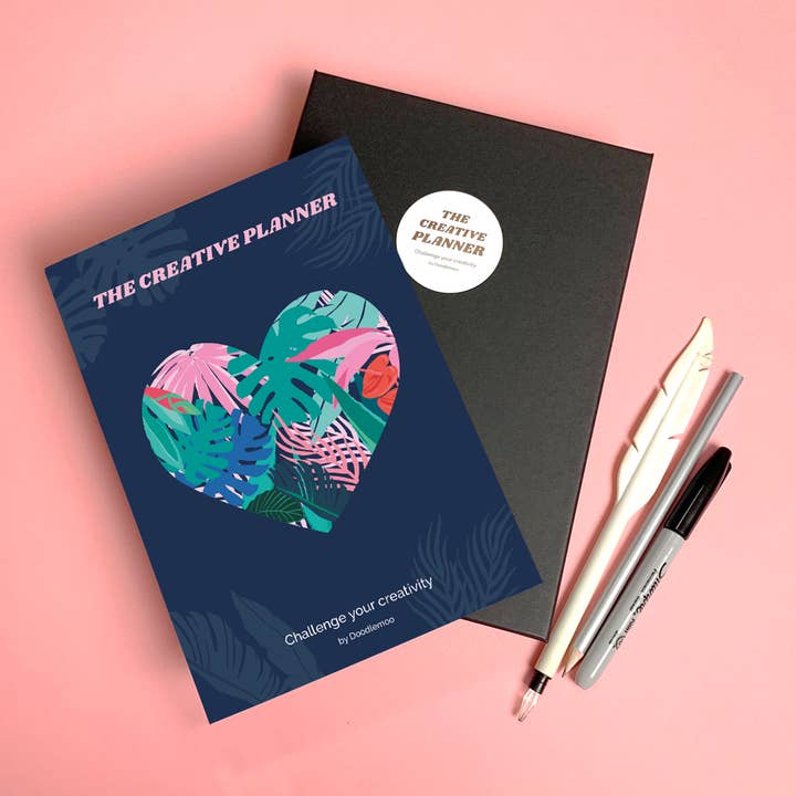 Creative Planner 'tropical Love' - Weekly Diary Dateless for wholesale by DOODLE MOO LTD