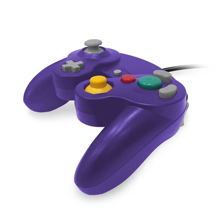 Indigo GameCube Controller Purple for wholesale on Faire