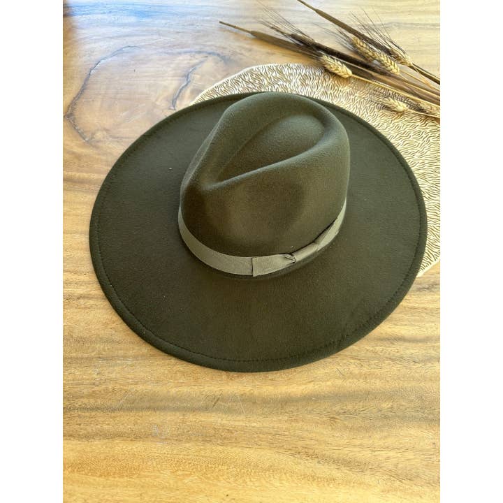 Bella Betty - Wholesale Fedora - Women's - Best seller Fashion Classic Wide Brim Felt Hat With Ribbone21