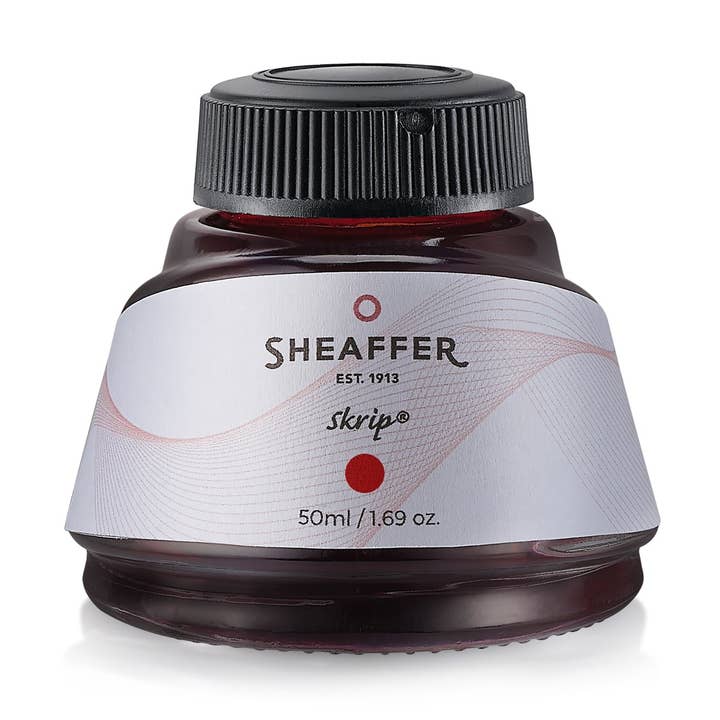 Sheaffer Skrip Ink Bottle (50 ml) - Red for wholesale by Sheaffer Pens