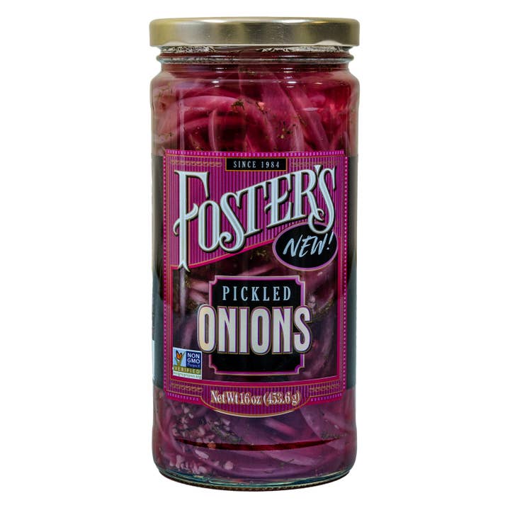Foster's Pickled Onions - 16oz (6 pack) for wholesale by Foster's Pickled Products
