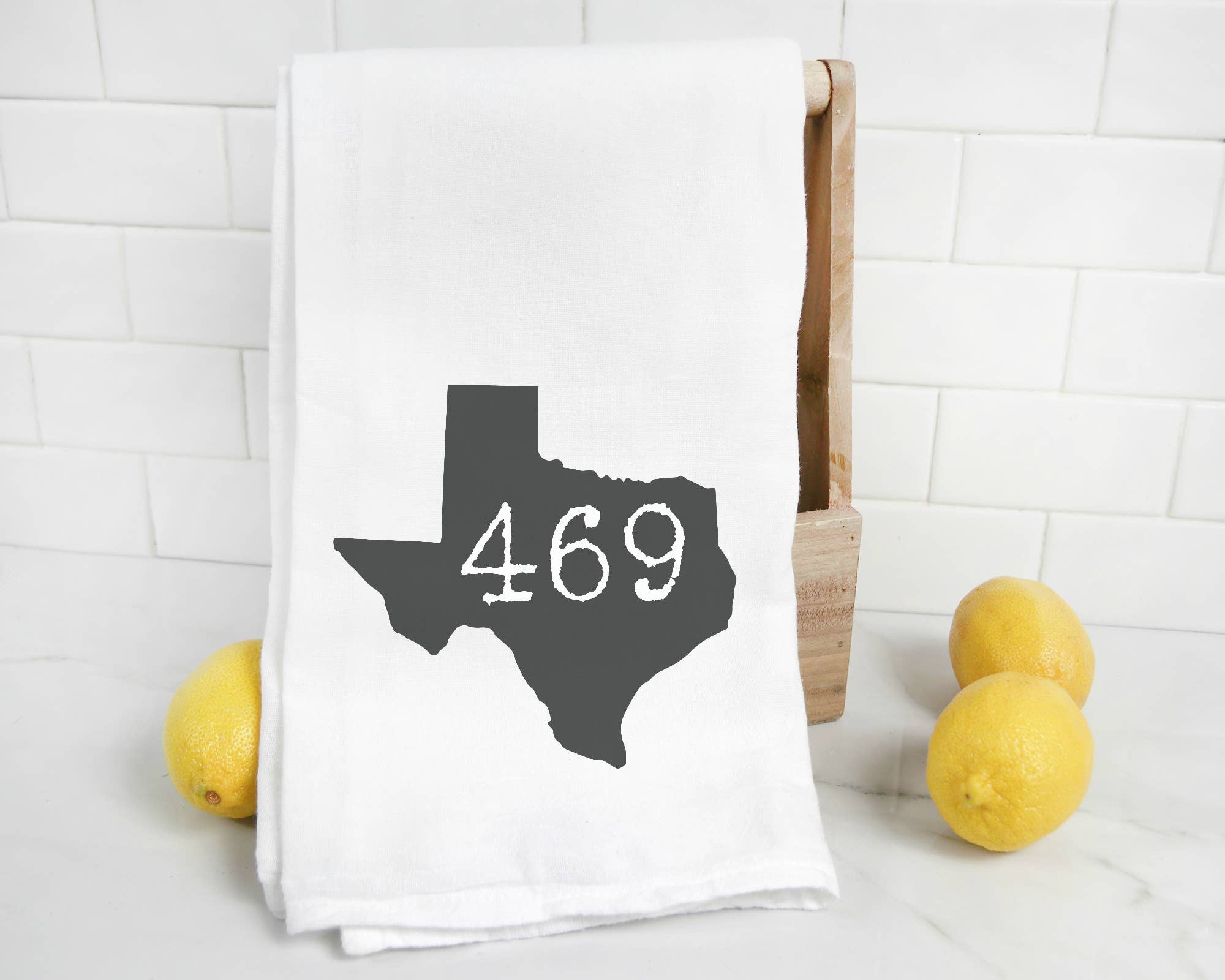 Emma and the Bean - Wholesale Theedoek - Aanpasbaar netnummer met State Tea Towel0