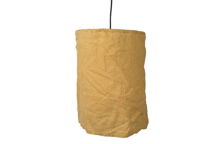 Linen Lamp Olivia M Mustard for wholesale by MrsBLOOM