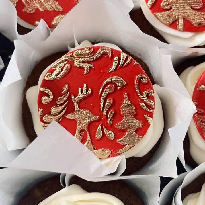 Sweet Rolling Pins - Wholesale Rolling pin - Embossed Prancing Reindeer Rolling Pin – Pottery5