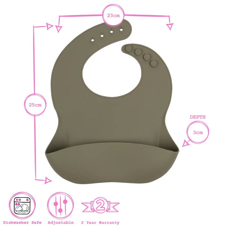Rinkit Pty Ltd - Wholesale Bib – Baby - Silicone Baby Weaning Bib - By Tiny Dining6