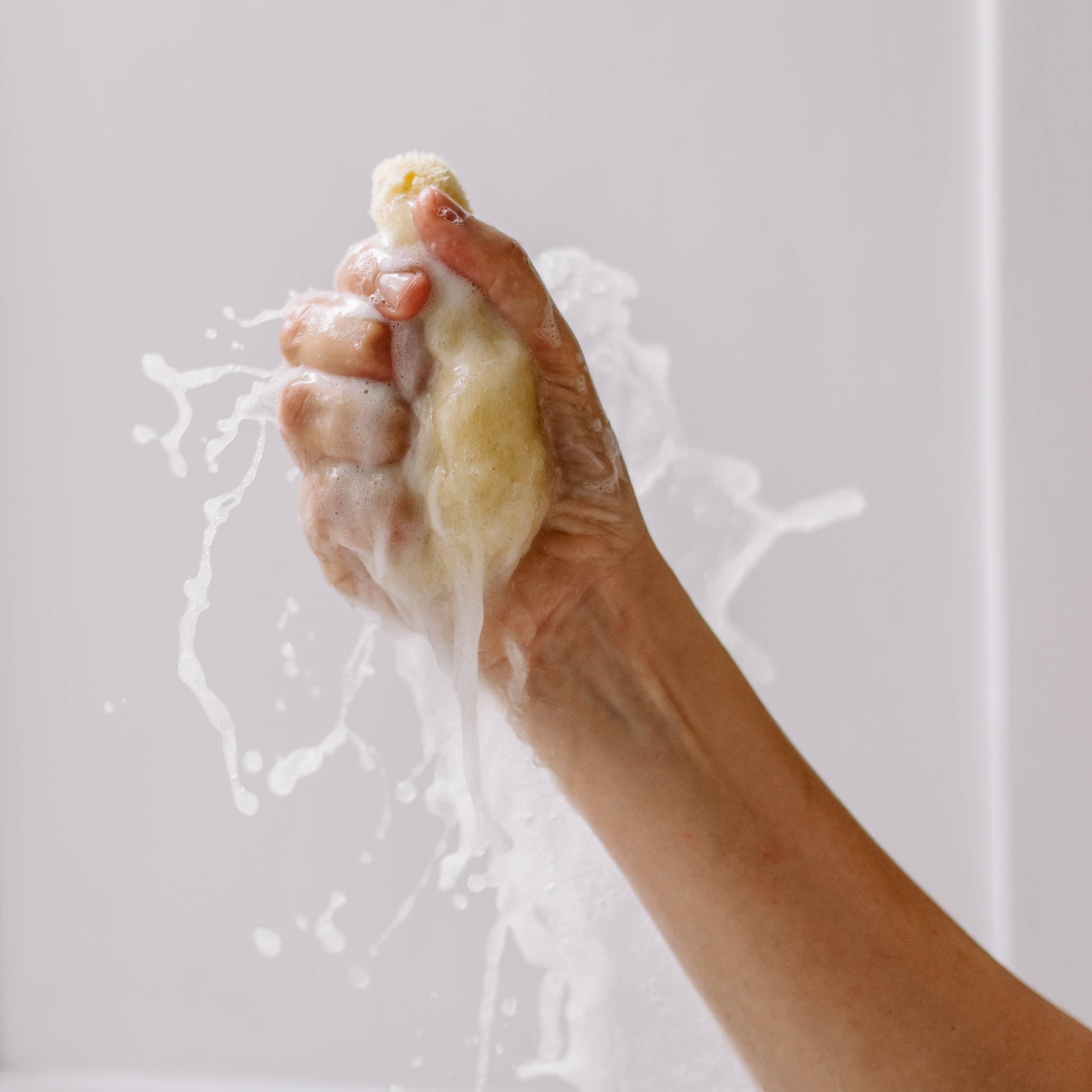 Croll & Denecke - Wholesale Bath Pouf/Sponge - Face sponge natural in gift box, spa sea6