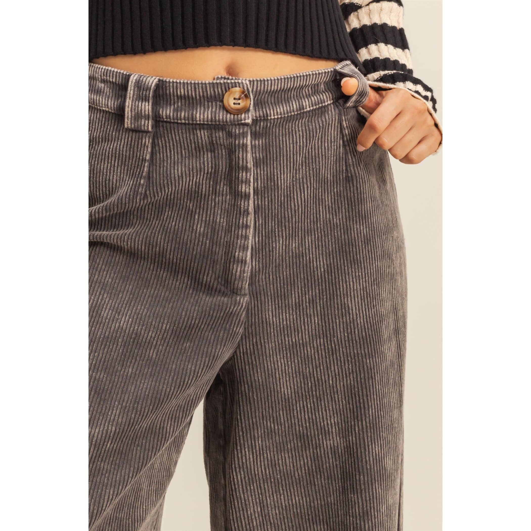 HYFVE - Wholesale Pants - Women's - Snow Garment Washed Corduroy Trousers7