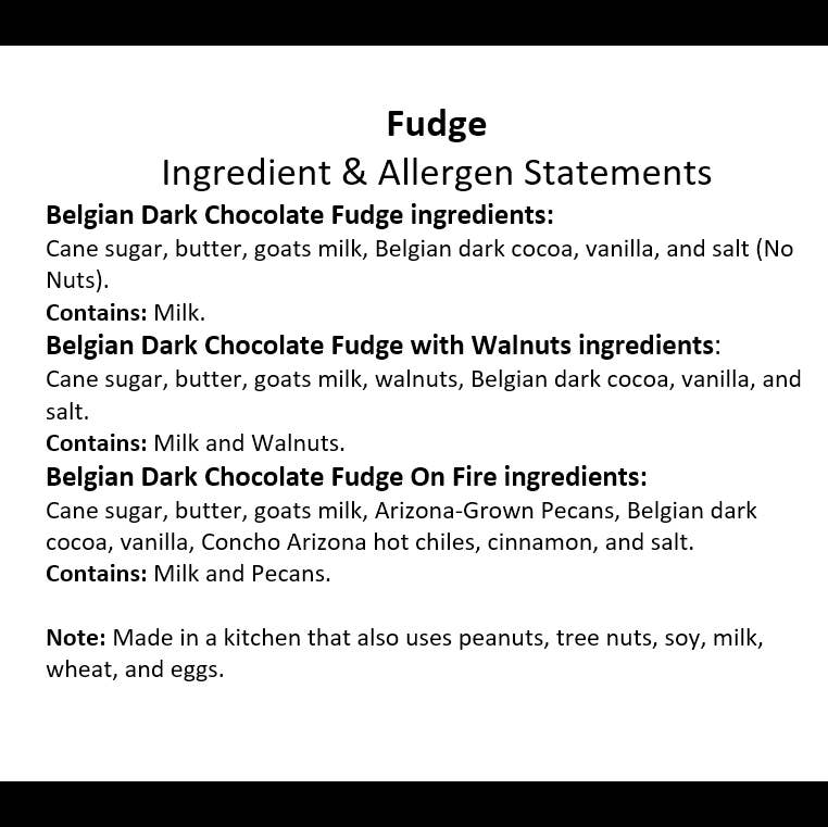 Epic Fine Chocolates - Wholesale Fudge - Goats Milk Fudge (Retail Boxes)5