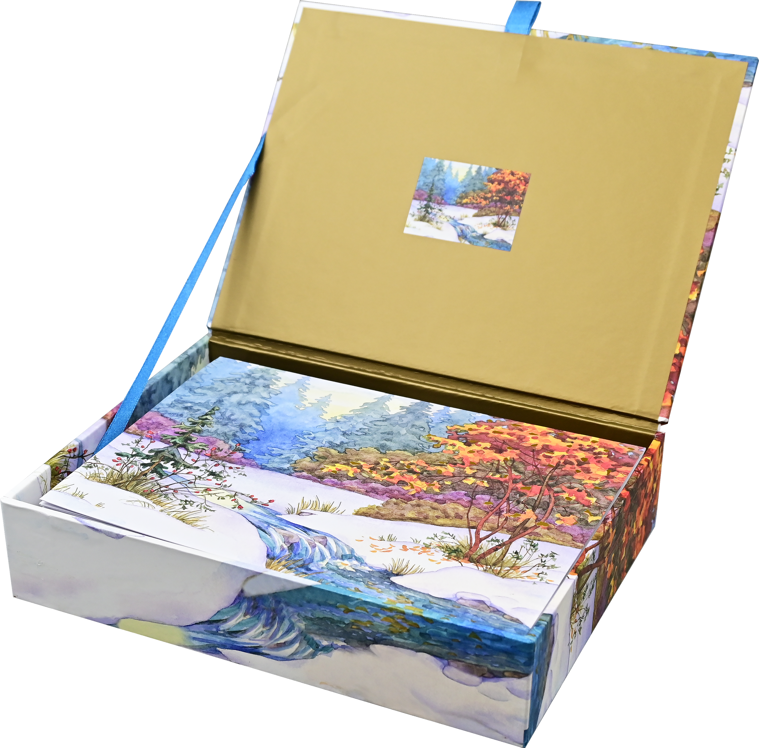 Peter Pauper Press - Wholesale Season's Greetings Card - Winter Tapestry Deluxe Boxed Holiday Cards2