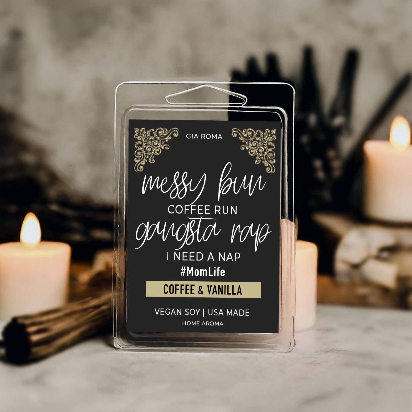 Gia Roma - Venta al por mayor Ceras perfumadas - Fragancia navideña para el hogar, cera de soja derretida, divertida idea de regalo barata75