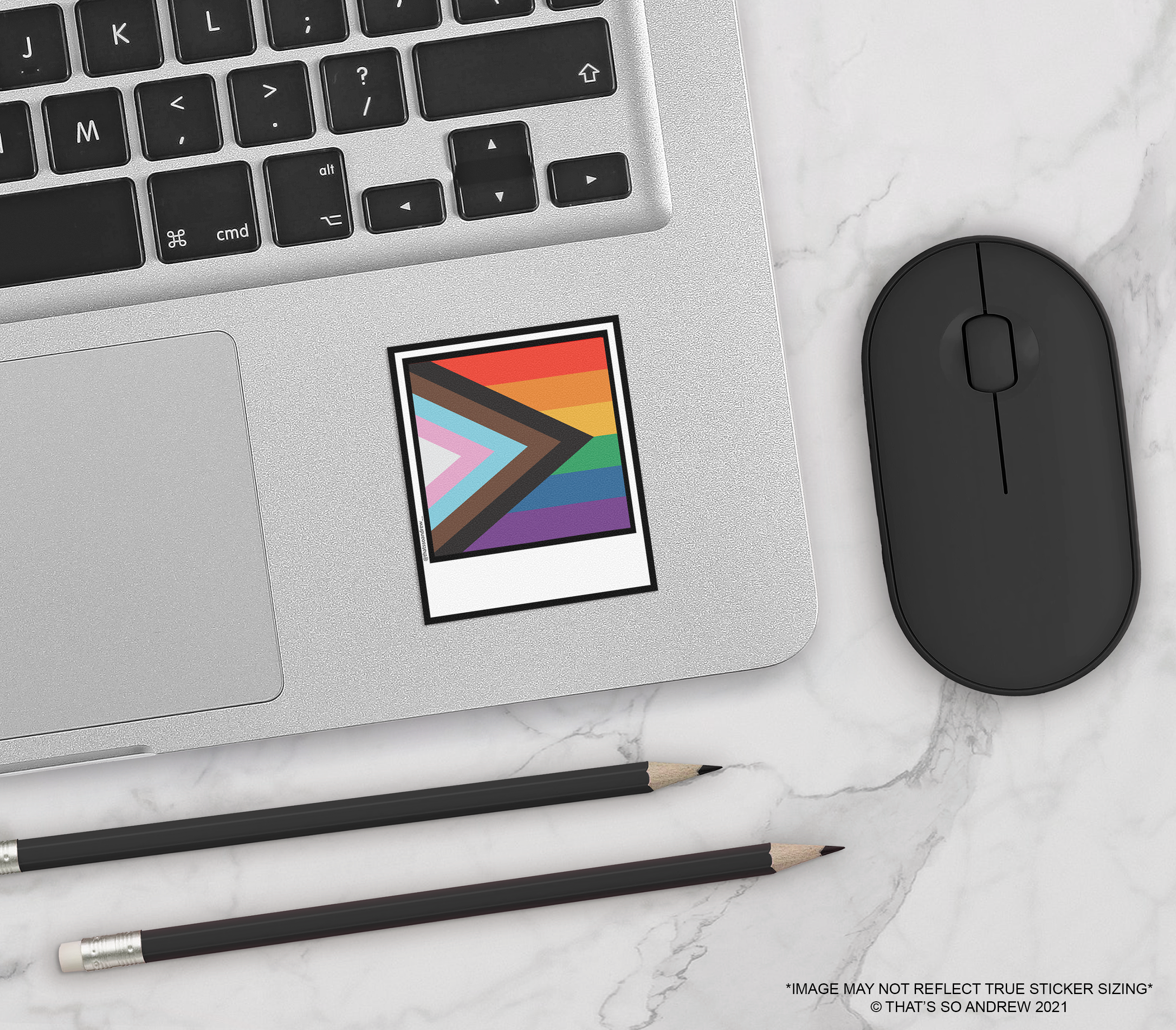 That’s So Andrew - Wholesale Sticker - Progressive Pride Sticker1